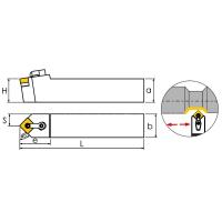 MSDNN2020K12 Резец токарный (державка) по металлу