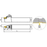 DVVNN2020K16 Резец токарный (державка) по металлу