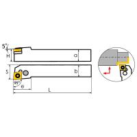 PCLNL2020K09 Резец токарный (державка) по металлу