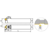 CSDNN2020K12 Резец токарный (державка) по металлу