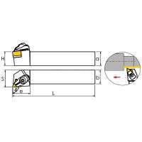 CTJNL2525M16 Резец токарный (державка) по металлу