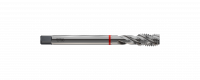 Метчик из быстрорежущей стали SPIRAL FLUTE HSS-E DIN371 для метрической резьбы ISO-DIN 13 с винтовыми канавками, M4X0.7 6H 63.0L