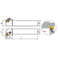 MTJNL1616H16 Резец токарный (державка) по металлу