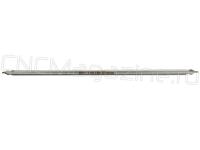 Центровочное сверло длинное 1 мм Р6М5 (HSS) тип A, комбинированное, двухстороннее