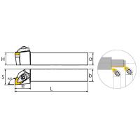 DWLNL2020K06 Резец токарный (державка) по металлу
