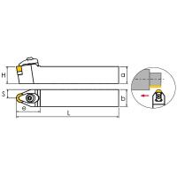 CRDNN2020K12 Резец токарный (державка) по металлу