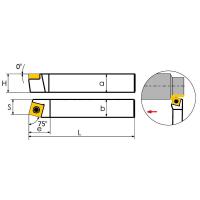 SSBCR1212F09 Резец токарный (державка) по металлу
