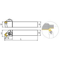 DSSNL2525M12 Резец токарный (державка) по металлу