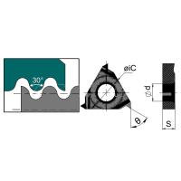 RT16.01W-10RD-YBG201 Пластина резьбовая