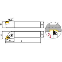 MDJNL1616H11 Резец токарный (державка) по металлу
