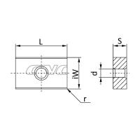 LNUX301940-RF-YBC252 Пластина токарная
