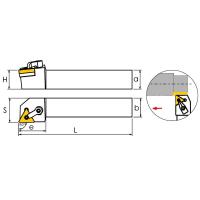 MTGNL2525M22 Резец токарный (державка) по металлу