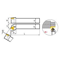 PTTNL1616H16 Резец токарный (державка) по металлу