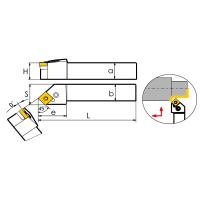 PSSNL1616H09 Резец токарный (державка) по металлу