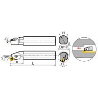 S20Q-MTQNR16 Резец токарный (державка) расточной по металлу