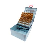 DLGPSET982 Набор сверл из быстрорежущей стали 1-10 (91 шт, шаг 0.1) Gold-P