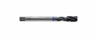 Метчик из быстрорежущей стали машинный SPIRAL FLUTE  HSS-E DIN371 для метрической резьбы ISO-DIN 13 с винтовыми канавками, M4X0.7 6H 63.0L