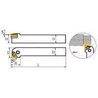 PTGNL1616H11 Резец токарный (державка) по металлу