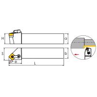 MSSNL3232P12 Резец токарный (державка) по металлу