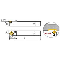 PSDNN2020K12 Резец токарный (державка) по металлу