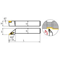 SVJBL1616H16 Резец токарный (державка) по металлу