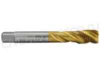 Метчик М14х1.25 HSS-E 6H со спиральной канавкой, (38), SUS TiN ST02014125