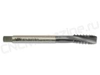 SA592007 Метчик шахматный M12x1.75 AZ HSSE-Co 6H DIN371 со спиральной канавкой TiCN