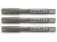 T7109369 Метчик М8Х1.25 HSS 6H 63.0L ручной DIN352, c прямой канавкой (набор)