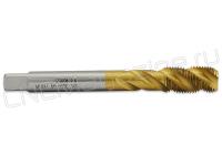 Метчик М10х1.0 HSS-E 6H со спиральной канавкой, (38), SUS TiN ST020101