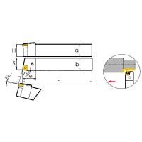 PCBNL2525M12 Резец токарный (державка) по металлу