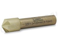 З581-2-120-46-С8 Р6М5 ZrN зенковка, цилиндрический хвостовик