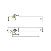 EWLNL2020K06 Резец токарный (державка) по металлу