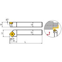 SSSCL1616H09 Резец токарный (державка) по металлу