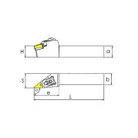 EVJNL2020K16 Резец токарный (державка) по металлу