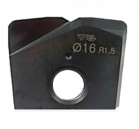 Твердосплавная сменная пластина для фрезы i-xMill. 8.0X2.4XR0.8