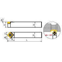 SSDCN1010F09 Резец токарный (державка) по металлу