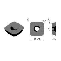 SEET09T308PER-PM-YBG202 Пластина фрезерная