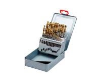 D1GP165SET3 Набор сверл из быстрорежущей стали 1-10.5 мм (24 шт, шаг 0.5) Gold-P