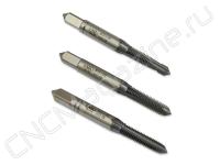 SC812203 Набор метчиков M5x0.8 HSSE-PM 6H DIN352 с прямой канавкой TiCN 3 шт