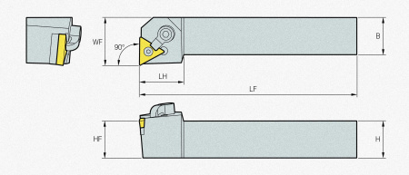 Державка MTFNL3232-P22 