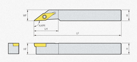 Державка SVJCR1212-X12C 