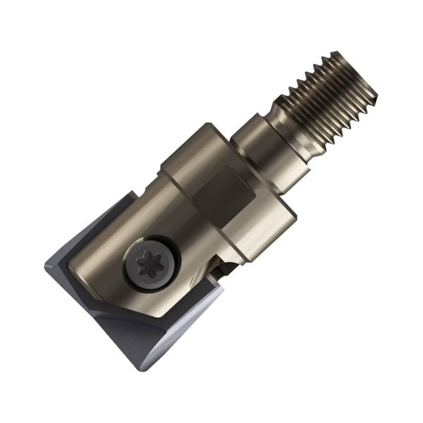 Корпус для сменных пластин для фрезы i-xMill c СОЖ. Ø10XØ6.5X18.5X33.0