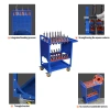 Синяя классическая тележка для инструментов с ЧПУ BT40-35PCS