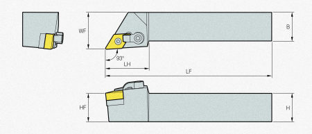 Державка MDJNR3232-P15 