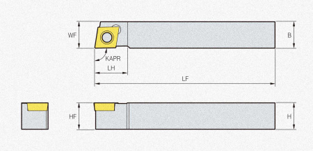 Державка SCACL1010-X06A 