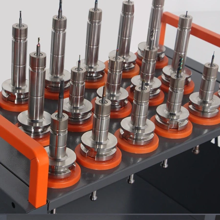 Многофункциональная тележка для деталей с ящиком, тележка для держателя инструмента с ЧПУ