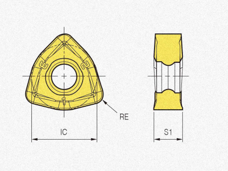 Пластина твердосплавная WNMX09T316ZNN-ML PC9540