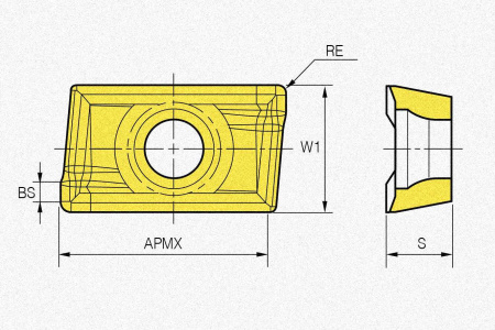 Пластина твердосплавная APKT160420FR-MA3 H01