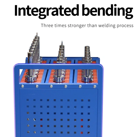 Синяя классическая тележка для инструментов с ЧПУ BT40-35PCS