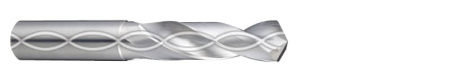 Сверло твердосплавное Dream Drill Alu 3XD DIN 6537 с отверстиями для подвода СОЖ укороченное, 5X6X28X66